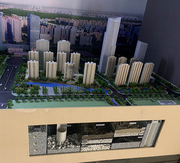 理塘县建筑模型